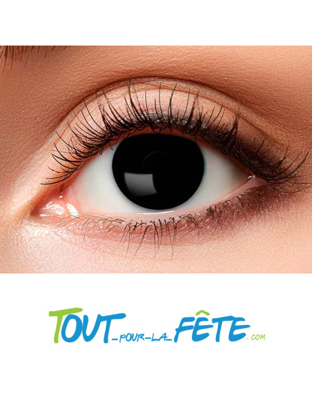 Lentilles de contact journalière noires