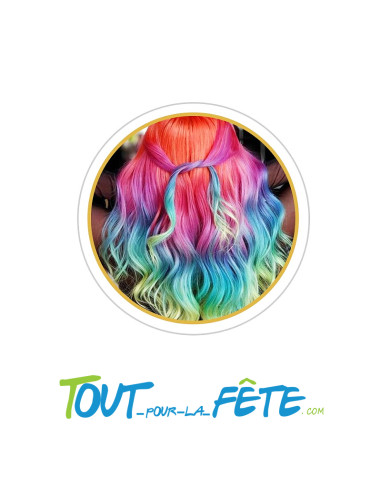 Laque cheveux de couleur ( différents coloris )