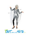 Déguisement squelette femme adulte