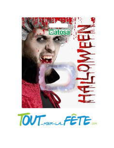 Dentier de vampire transparent