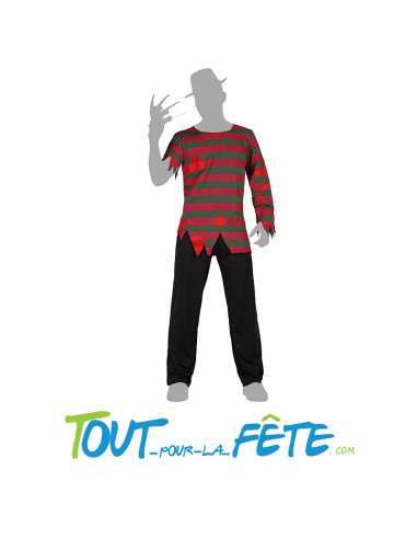 Costume Freddy les griffes de la nuit