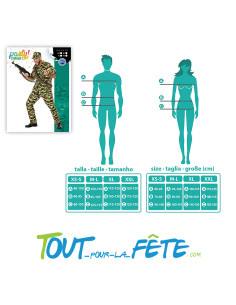 Déguisement de militaire adulte 2