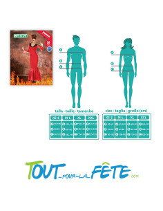 Déguisement diablesse taille M/L 2