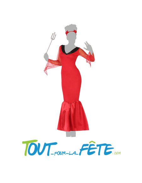Déguisement diablesse taille M/L