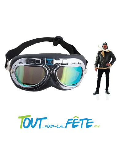 Lunettes aviateur / pilote steampunk