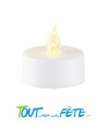1 bougie led a flamme vacillante