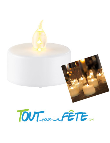 1 bougie led a flamme vacillante