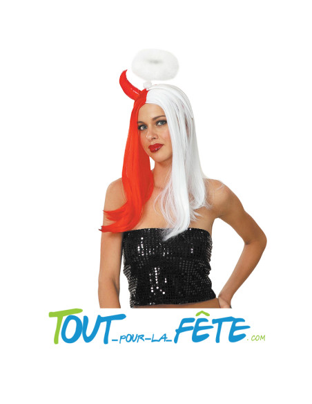 Perruque Ange ou Démon Femme