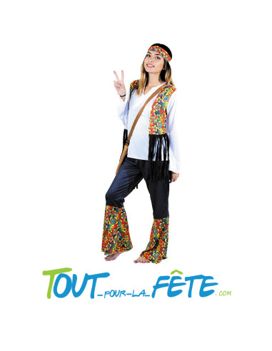 Déguisement de Hippie Adulte Taille M/L