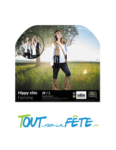 Déguisement de Hippie Adulte Taille M/L