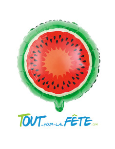 Ballon aluminium Pastèque 46cm