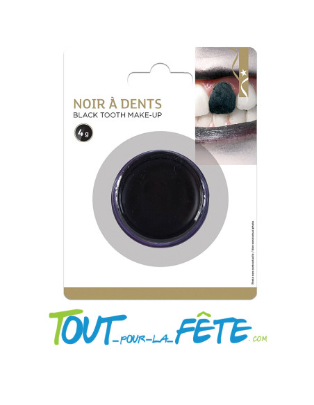 Noir à dents 4g