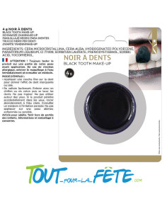 Noir à dents 4g 2