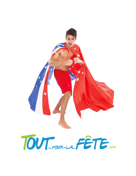 Cape satin américain taille unique