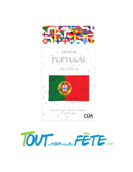 Drapeau polyester Portugal 90x150 cm