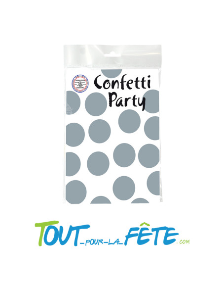 Sachet 15 g de confettis 2,5 cm papier de soie