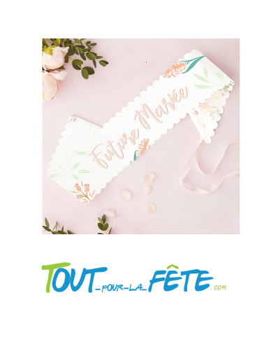 Écharpe de la Future Mariée 80 cm