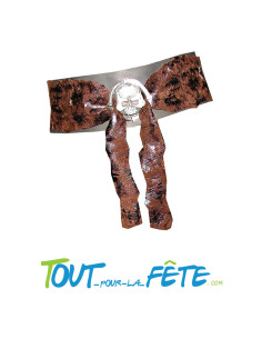Ceinture de pirate avec crane