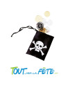 Bourse de pirate avec 12 pièces