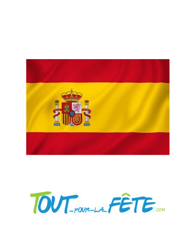 Drapeau polyester Espagne 90x150 cm