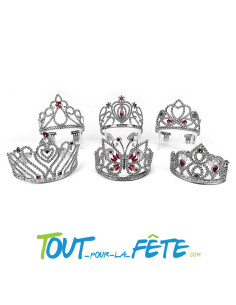 Tiare ALEXIA argent 6 modèles assortis