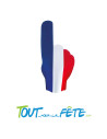 Doigt de supporter Bleu, Blanc, Rouge