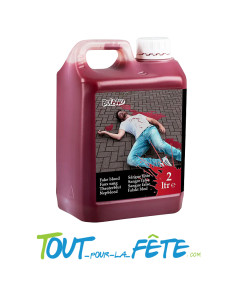 Bidon de faux sang 2 litres