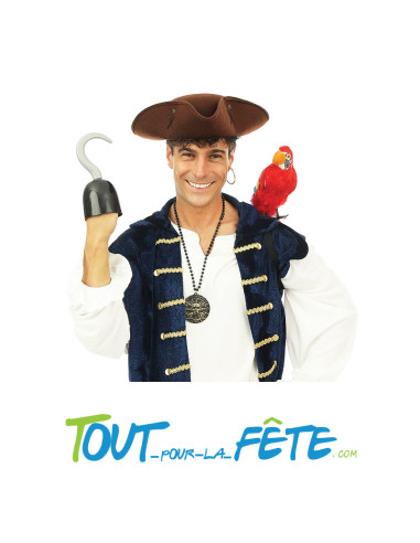 Perroquet multicolore avec élastique pour mettre a l'épaule