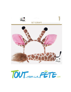 Set de girafe serre tête et queue 2