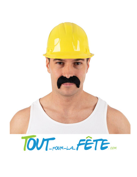 Casque de chantier jaune