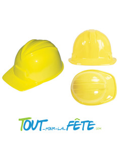 Casque de chantier jaune 2