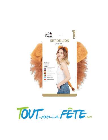 Set de lion Serre-tête, queue