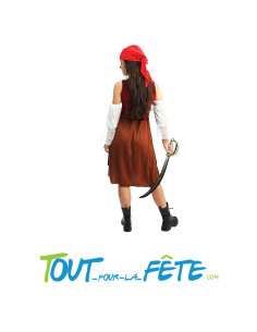 Déguisement de pirate femme taille S/M 2