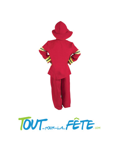 Déguisement de pompier taille enfant