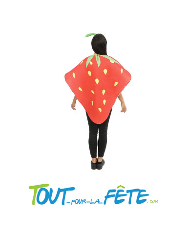 Déguisement de fraise pour adulte Taille unique
