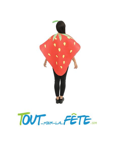 Déguisement de fraise pour adulte Taille unique