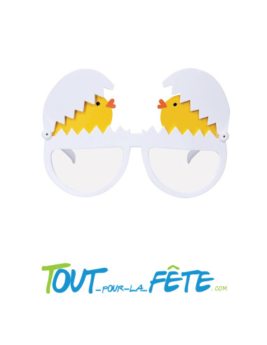 Lunettes poussin avec coquille