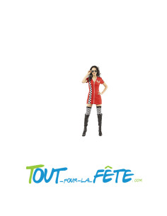 Déguisement racing girl femme taille unique 2