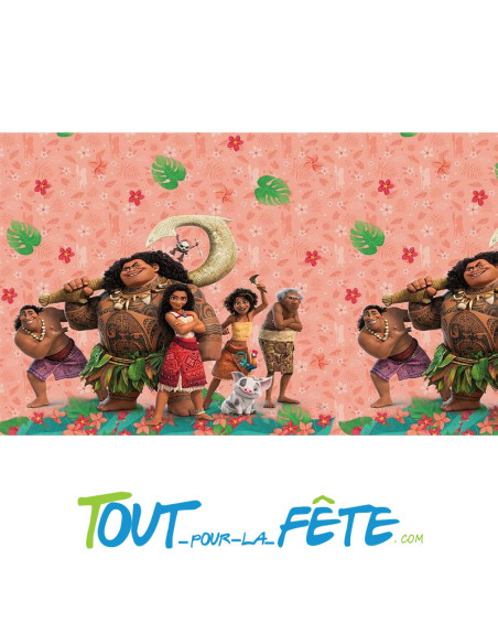 Nappe en plastique Vaiana 120cm x 180 cm