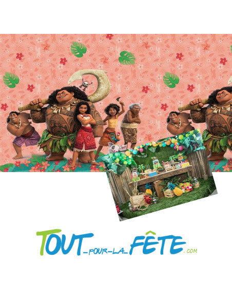 Nappe en plastique Vaiana 120cm x 180 cm