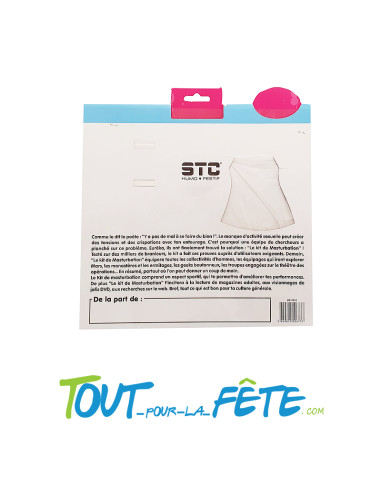 Kit de Masturbation gant, serviette, cible