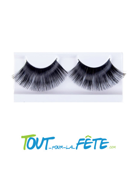 Faux cils noirs auto adhésifs