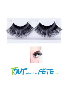 Faux cils noirs auto adhésifs 2