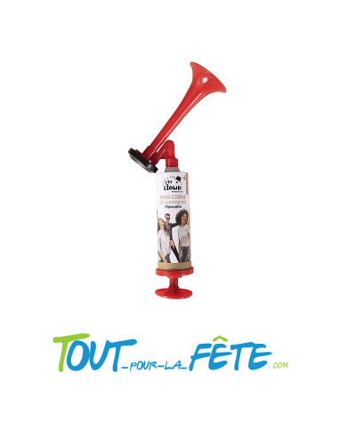 Mini corne de brume manuelle de supporter