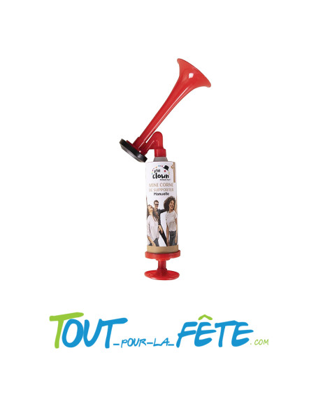 Mini corne de brume manuelle de supporter