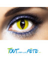 Lentilles de contact journalière yeux de chat jaunes