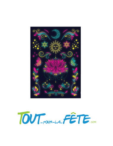 Tatouages UV fluo