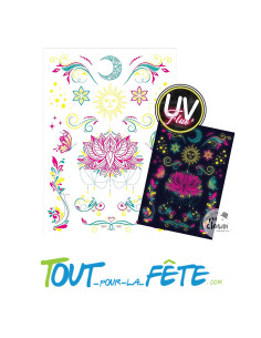 Tatouages UV fluo