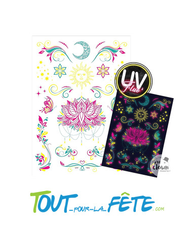 Tatouages UV fluo
