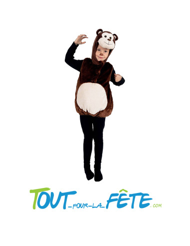 Déguisement de singe enfant taille 5/6 ans